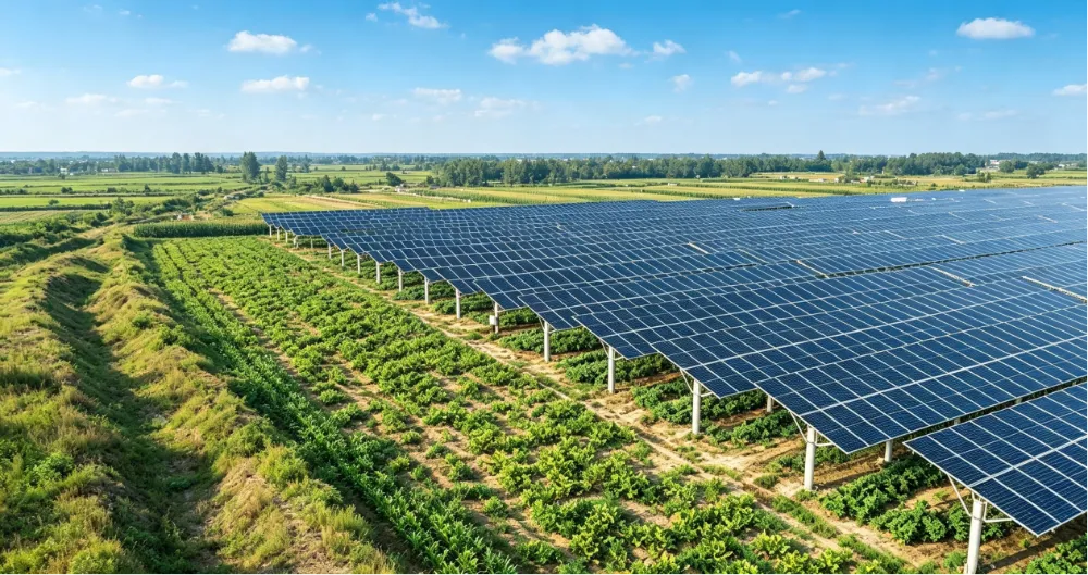 Земјоделски-PV монтажни системи: кога соларната енергија ќе се сретне со почвата