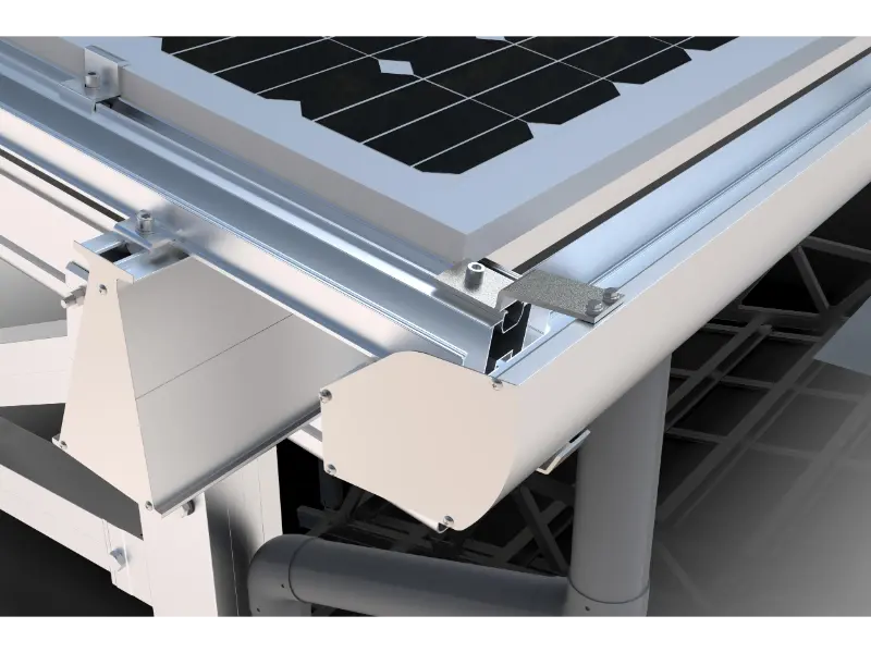 PV Vertical Waterproof Rail