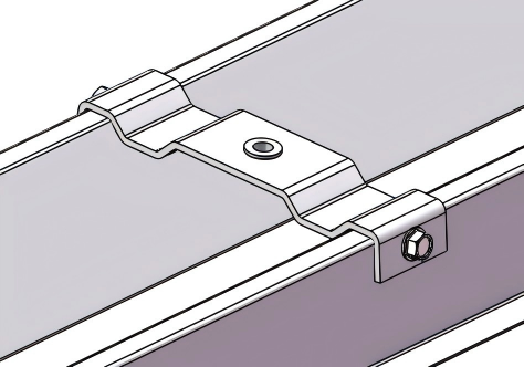 solar waterproof rail clamp