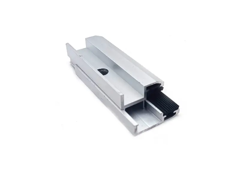 aluminum solar thin film end clamp