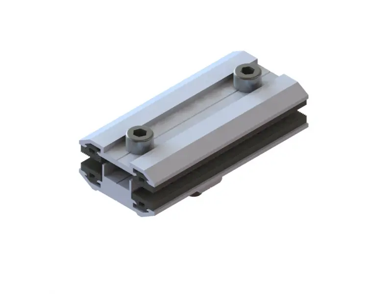 Aluminum thin film mid clamp