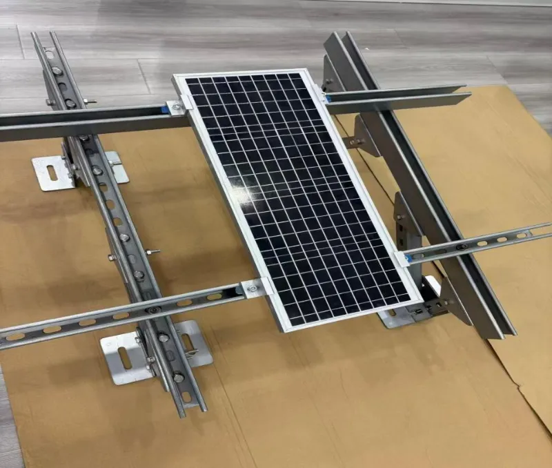 U Rail Solar Steel Ground монтажен систем